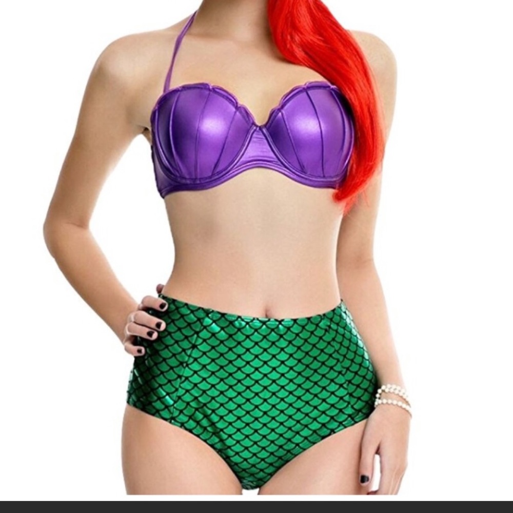 NWOT Little mermaid two piece Bikini